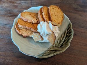 Cheese takuan at Vegan Ramen YADOKARI in Fukuoka