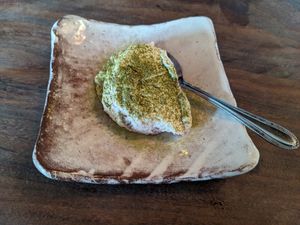Tiramisu at Vegan Ramen YADOKARI in Fukuoka