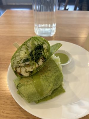 Tofu Tangle wrap   at Sthana's Kitchen   in South Melbourne
