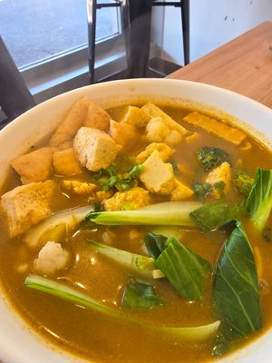 Laksa at Sthana's Kitchen   in South Melbourne