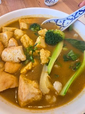 Laksa at Sthana's Kitchen   in South Melbourne