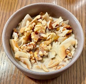 Homemade granola at The Larder  in Dubai