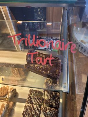 Trillionaire Tart at The Bakehouse - Tŷ Becws in Caernarfon