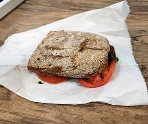 Vegan Sandwich at PSA - Market in Pisa