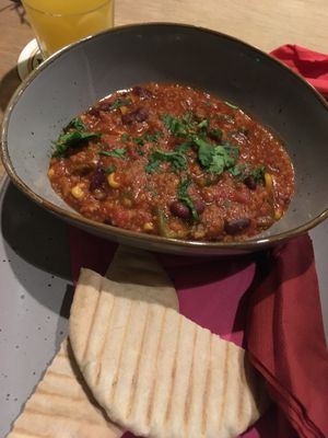 Chili sin Carne  at Garbo Cafe und Kneipe im Cinema in Muenster