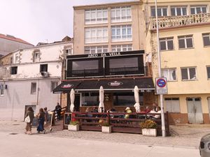 Outside at Mesón Arco da Vella in Fisterra