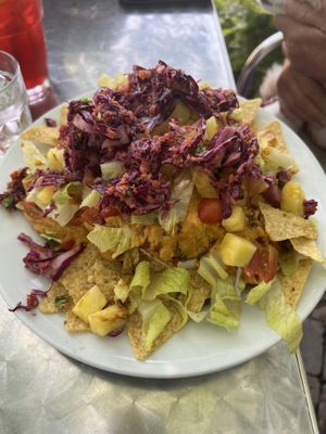 Nachos (with no cilantro)   at Southern Squeeze - North in Chattanooga
