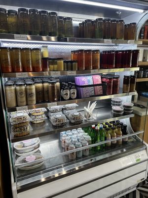 Their amazingly beautiful cooler   at Southern Squeeze - North in Chattanooga