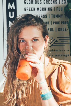 Feeling the heat with the Tennessee Heat Juice at Southern Squeeze - North in Chattanooga