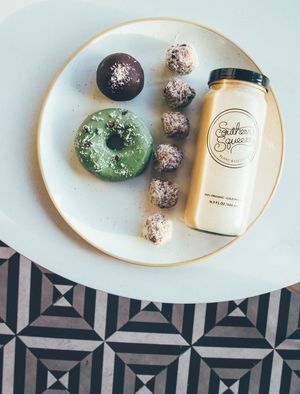 Guilt-less plant-based sweets and treats. at Southern Squeeze - North in Chattanooga