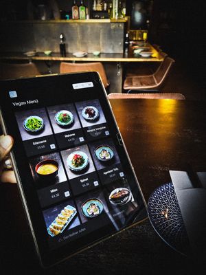 Teilausschnitt des Veganen Menüs at Kaizen in Cologne