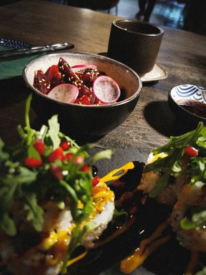 Rote Beete Salat at Kaizen in Cologne