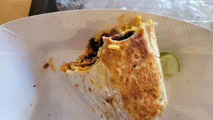 Beantown Burrito at Rhythm 'n Wraps in Boston