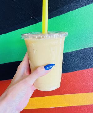 Passionfruit Mango Smoothie  at Rhythm 'n Wraps in Boston