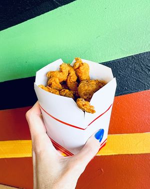 Fried Oysters  at Rhythm 'n Wraps in Boston