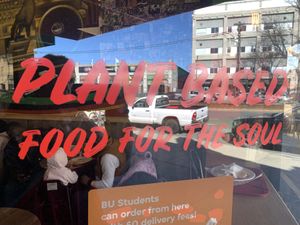   at Rhythm 'n Wraps in Boston