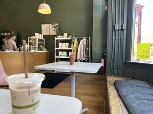 Entrance and register  at Little Seed in Middlebury