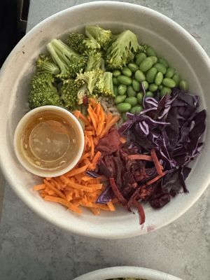 Vegan Buddha Satay Bowl   at freshii - 154 University  in Toronto