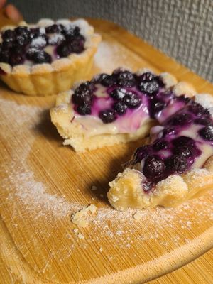 Blueberry tart, ブルーベリータルト at Mai+Chie Kitchen - まいちえキッチン in Hiroshima