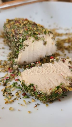 Cashew nut cheese, ヴィーガンチーズ at Mai+Chie Kitchen - まいちえキッチン in Hiroshima