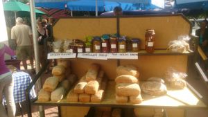 Home made bread at Bio Markt in Windhoek