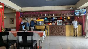 at Garnish Indian Restaurant in Windhoek