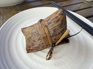 Veggie sticky rice   at Wonder Gardens in Shanghai