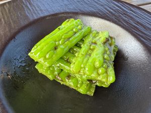 Bitter melon  at Wonder Gardens in Shanghai