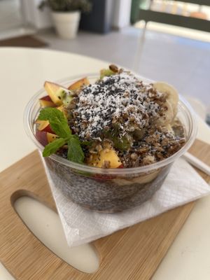 Chia bowl  at Palm Twins  in Naxos