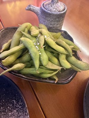 Edamame  at Buga Ramen - Aliados in Porto