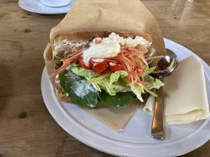 Tempe sandwich  at 24sekki in Kamakura