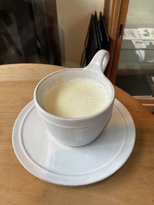 Soy ginger milk  at 24sekki in Kamakura