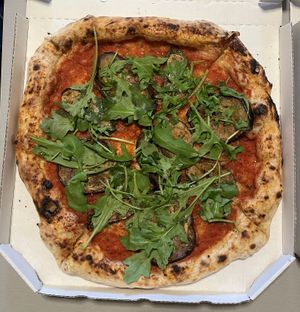 Zucchina e Melanzana (vegan)  at Bistrozza in Milovice