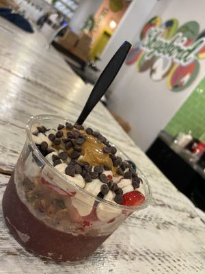 Açaí bowl  at Skyebird in Orlando