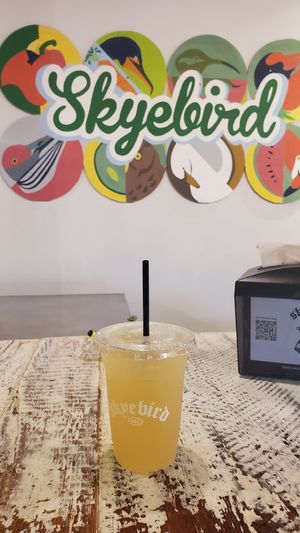 lavender lemonade at Skyebird in Orlando