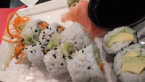 Veggie sushi at Kobé Japanese Steakhouse - Kirkman in Orlando