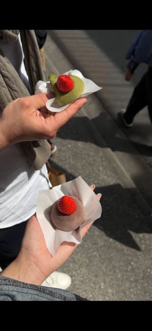 Choco was my favorite   at Mochimochi - もちもち in Kyoto
