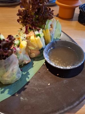 Summer roll at Asian Foodhall in Landshut
