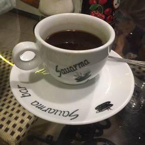 Arabic coffee  at Shawarma Bar in Belgrade