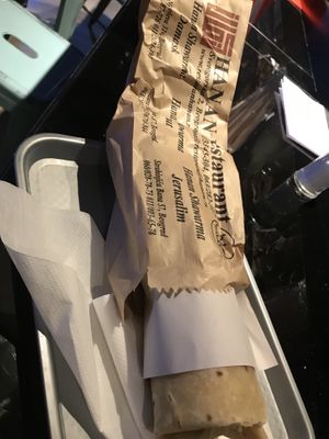 BEST FALAFEL SANDWICH IN BELGRADE! at Shawarma Bar in Belgrade