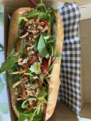 Vegan Banh mi  at The Meeting Place in Katherine