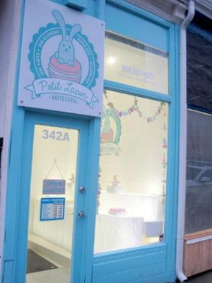 Storefront at Petit Lapin in Mount-royal