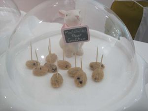 Madeleines with chocolate at Petit Lapin in Mount-royal