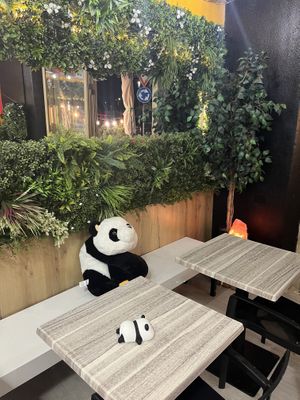 Restaurant   at Panda Burgers  in Olbia