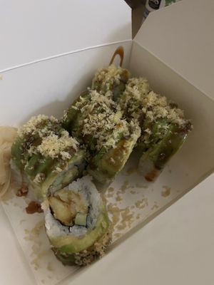 Sweet potato roll  at Ricky's Sushi - NE 14th Ave in Portland