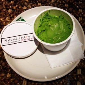 matcha gelato at LOVE Pacific Cafe in Nagoya