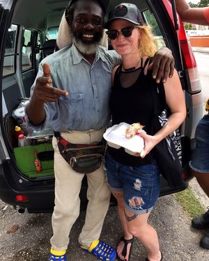 Papa Earl makes amazing vegan food at Papa Earl - Mobile Food Vendor in Mount Standfast