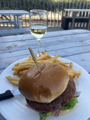 Beyond burger, hold the aioli  at Michael's In Borrego in Borrego Springs
