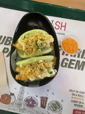Tofu bun bao  at DIP DASH - Social Distrikt  in Dubai