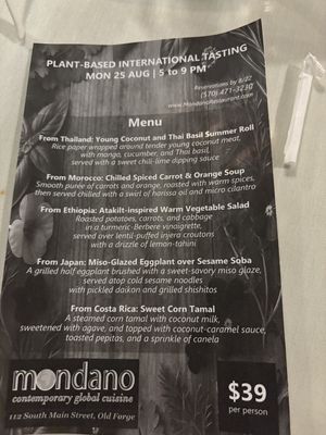   at Mondano in Old Forge